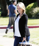 Fresh faced Jennifer Love Hewitt out with daughter Autumn James Part 2