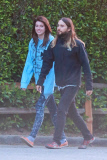 *EXCLUSIVE* Jared Leto goes for a hike with a stunning female companion