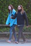 *EXCLUSIVE* Jared Leto goes for a hike with a stunning female companion