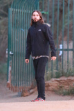 *EXCLUSIVE* Jared Leto goes for a hike with a stunning female companion
