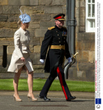 Prince Edward and Sophie Countess of Wessex visit to The Palace of Holyrood House, Edinburgh, Scotland, Britain - 16 May 2014
