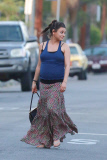 *EXCLUSIVE* Ashton Kutcher and Mila Kunis go to a wine tasting party