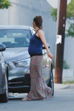 *EXCLUSIVE* Ashton Kutcher and Mila Kunis go to a wine tasting party