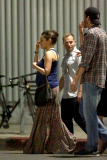 *EXCLUSIVE* Mila Kunis reveals her growing Baby Bump during Date Night with Ashton Kutcher