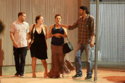 *EXCLUSIVE* Mila Kunis reveals her growing Baby Bump during Date Night with Ashton Kutcher