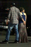 *EXCLUSIVE* Mila Kunis reveals her growing Baby Bump during Date Night with Ashton Kutcher