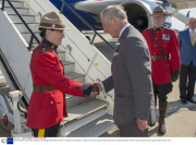 Prince Charles and Camilla Duchess of Cambridge depart Brize Norton for Royal Tour of Canada - 18 May 2014