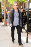 Timothy Dalton brings his James Bond look to the streets of NY