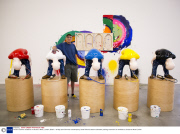 Richard Jackson exhibition at Hauser & Wirth, London, Britain - 19 May 2014