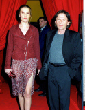 IT/MILAN:ROMAN POLANSKI & EMMANUELLE SEIGNER WERE GUESTS AT THE ARTISAN ENTERTAINMEN