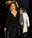 Kardashian Family At Costes Restaurant