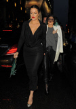 Kardashian Family At Costes Restaurant