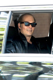 *EXCLUSIVE* Johnny Depp stays in Character as he leaves the set of "Black Mass"