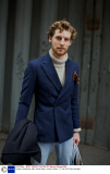 London Collections: Men, Street Style, London, Britain - 07 Jan 2013