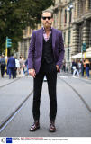 Street Style, Spring Summer 2013, Milan Fashion Week, Italy - Sep 2012