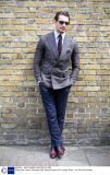 Street style, London Collections: Men, Spring Summer 2014, London, Britain - Jun 2013
