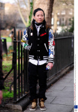 Street Style, London Collections: Men, Autumn Winter 2014, London, Britain - 08 Jan 2014