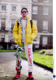 Street Style, London Collections: Men, Autumn Winter 2014, London, Britain - 08 Jan 2014