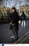 Street Style, London Collections: Men, Autumn Winter 2014, London, Britain - 06 Jan 2014