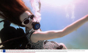Sue Austin will perform swimming pool acrobatics in the world's first underwater wheelchair, London, Britain - 30 Aug 2012