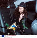 Anna Friel leaving the Groucho Club, London, Britain - 30 May 2013