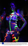 London Naked Painting Party at Trapeze Bar, London - 25 May 2014
