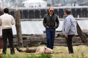 Johnny Depp transforms into Whitey Bulger on the set of ÔBlack MassÕ