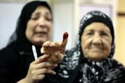 Voting in presidential election, Cairo, Egypt - 27 May 2014