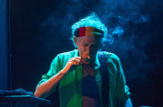 no credit - BI - Exclusif - Keith Richards en train de fumer un
