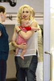 Gwen Stefani takes baby Apollo to the Doctor's Office
