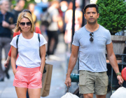 Kelly Ripa & Mark Consuelos Out And About In New York 