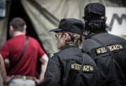 Donbas Batallion recruiting EuroMaidan activists as fighters for 'counter-terrorism' in the east, Kiev, Ukraine - 01 Jun 2014