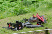 Unfall beim Shelsley Walsh