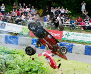 Unfall beim Shelsley Walsh