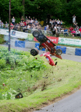 Unfall beim Shelsley Walsh