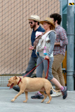 *EXCLUSIVE* Danny Masterson goes for a Family Stroll with his Girls 