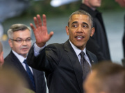 Obama in Polen