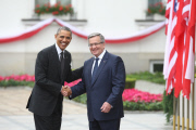 Poland: Barack Obama Visit to Warsaw