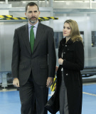 Princes of Spain in Industrial Laundry for special workers.