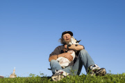 Touching photos capture the bond between homeless people and their loyal pets, America, June 2014