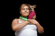 Touching photos capture the bond between homeless people and their loyal pets, America, June 2014