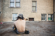 Touching photos capture the bond between homeless people and their loyal pets, America, June 2014