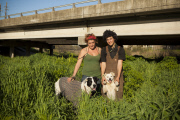 Touching photos capture the bond between homeless people and their loyal pets, America, June 2014