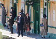 'Downton Abbey' TV series on set filming, Haywards Heath, Britain - 06 Jun 2014