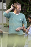 *EXCLUSIVE* Gwyneth Paltrow and Chris Martin meet at The Ivy for a Family Dinner