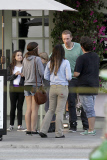 *EXCLUSIVE* Gwyneth Paltrow and Chris Martin meet at The Ivy for a Family Dinner