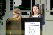 *EXCLUSIVE* Gwyneth Paltrow and Chris Martin meet at The Ivy for a Family Dinner