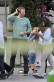 *EXCLUSIVE* Gwyneth Paltrow and Chris Martin meet at The Ivy for a Family Dinner