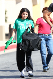 *EXCLUSIVE* Green Belt Blanket Jackson is protected by a 0311 Marine