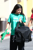 *EXCLUSIVE* Green Belt Blanket Jackson is protected by a 0311 Marine